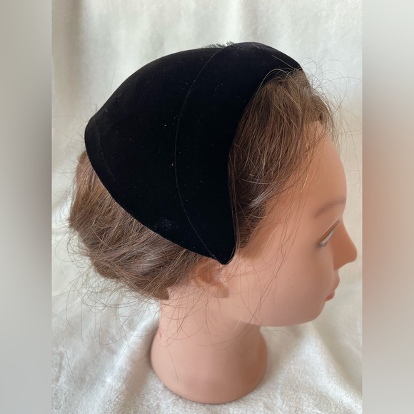 Vintage Bollock’s of Pasadena sportswear fascinator pill hat racetrack headband - Picture 7 of 16